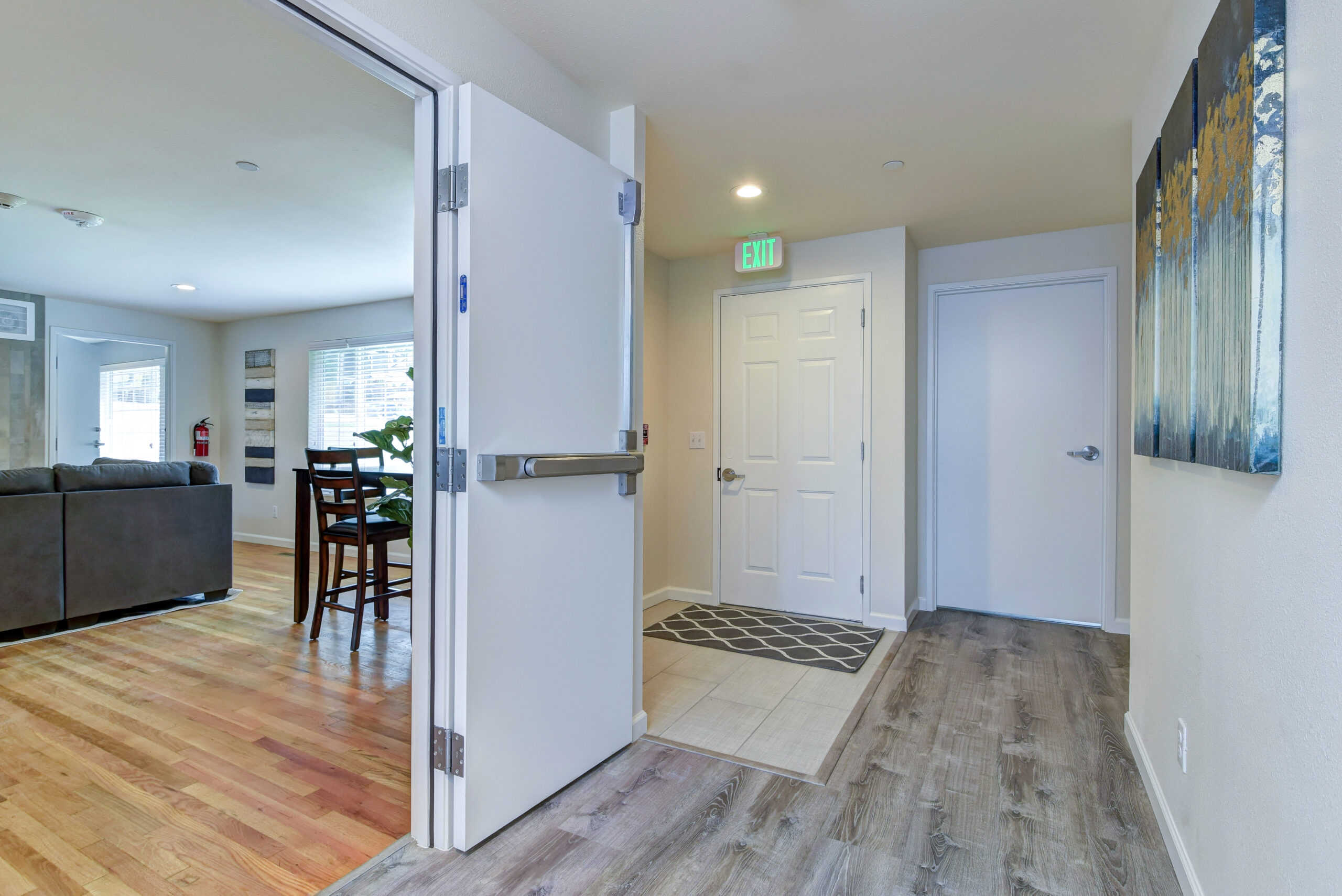 Hallways of our dual diagnosis rehab in washington