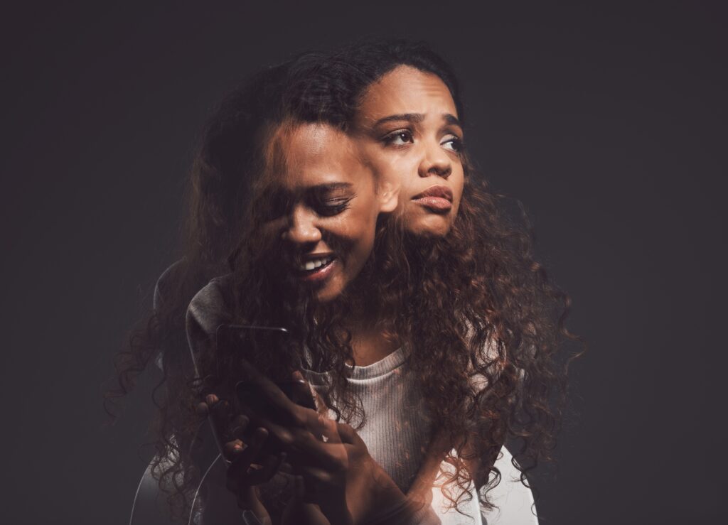 A young female experiencing bipolar symptoms wondering can her drug use cause bipolar disorder.